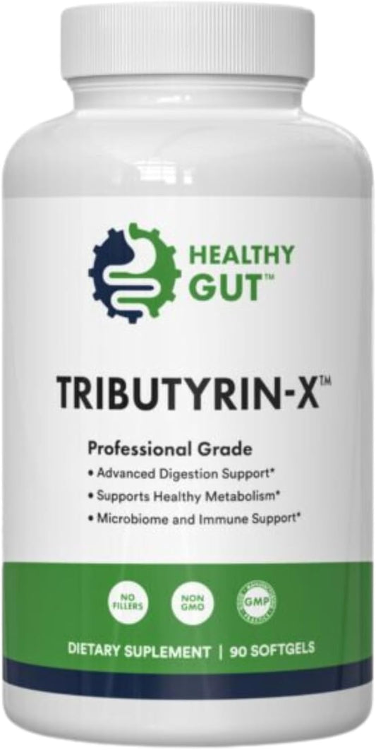Pure Tributyrin-X for Gut Health | Supports Histamine & Leaky Gut | Odorless 99% Pure Formula | 90 Servings - BoostGo Australia