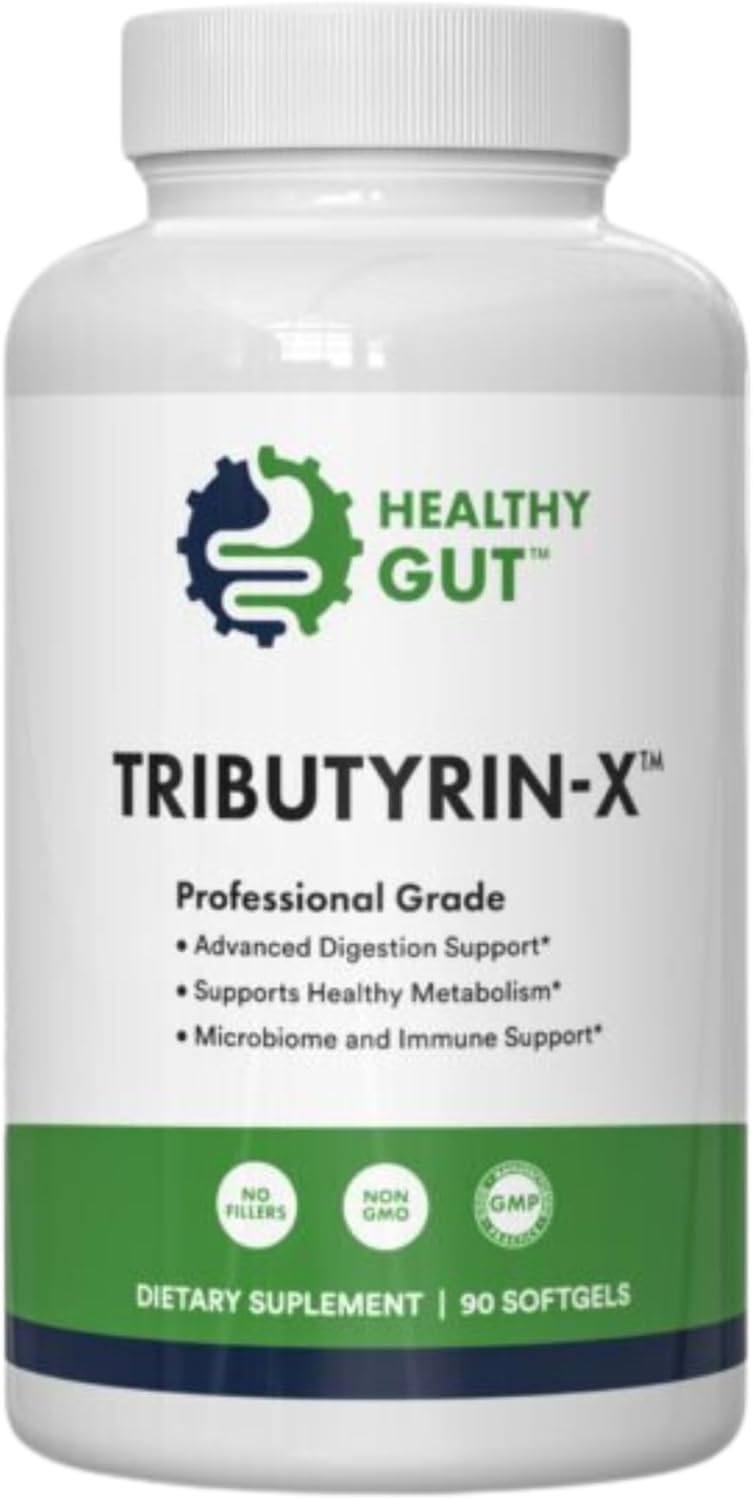 Pure Tributyrin-X for Gut Health | Supports Histamine & Leaky Gut | Odorless 99% Pure Formula | 90 Servings - BoostGo Australia