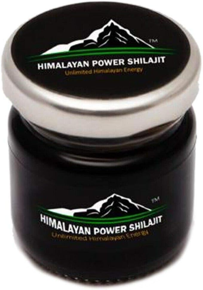 Purest Himalayan Power Shilajit Resin - 50 Grams Gold Grade 100% Pure Shilajit with Fulvic Acid and 85+ Trace Minerals for Energy and Immune Support