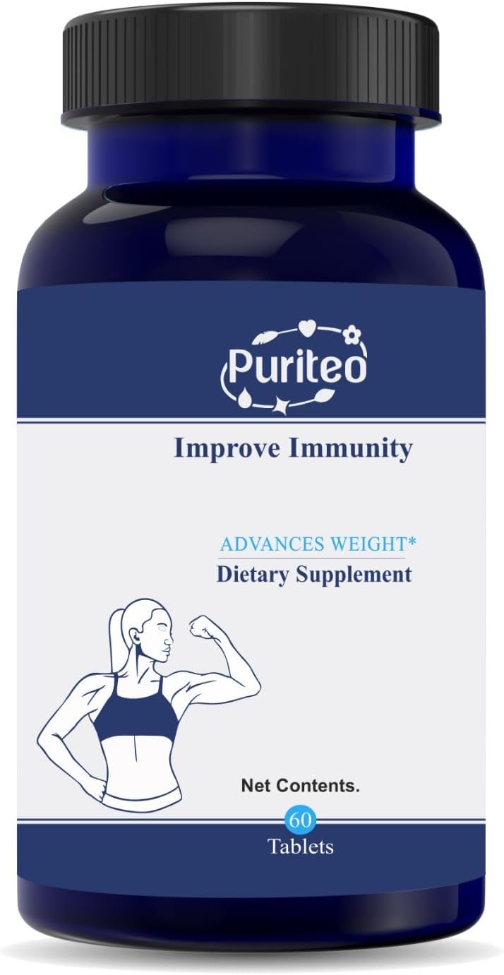 PURITEO Tribulus Terrestris Extract Tablets - Natural Dietary Supplement (60 Count)