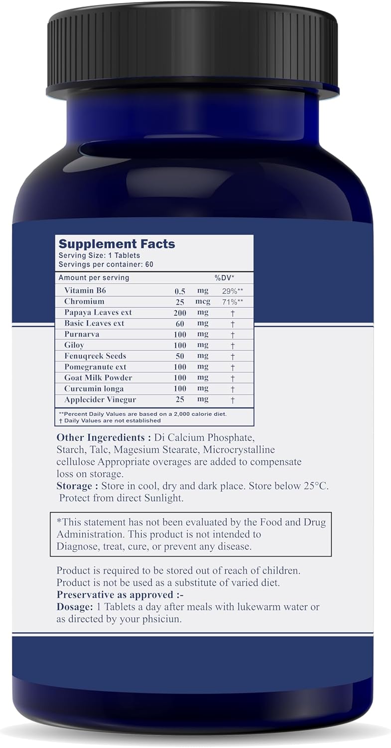 PURITEO Tribulus Terrestris Extract Tablets - Natural Dietary Supplement (60 Count)