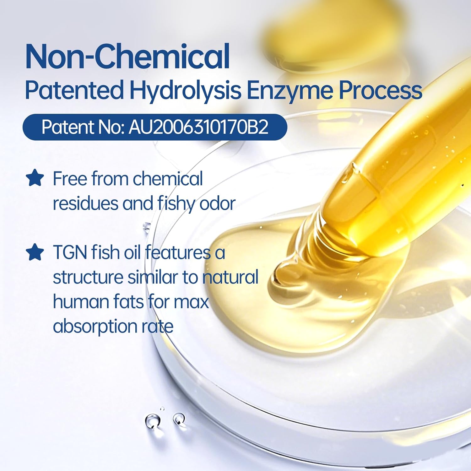 purmeo Women's Non-Chemical TGN Fish Oil - 99.9% Purity, Max Absorption, Breast Health Supplement