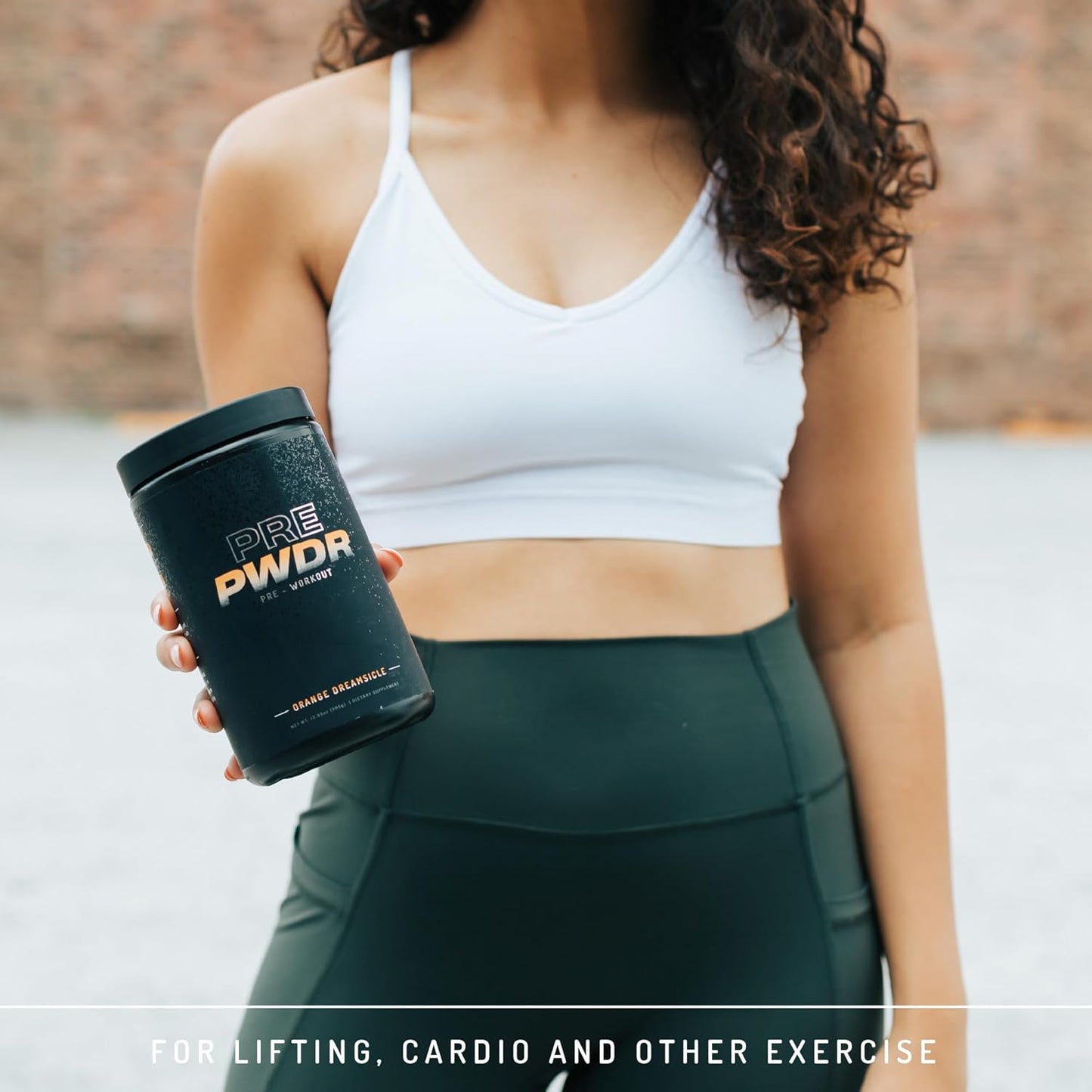 PWDRS PRE Pre-Workout Powder - Orange Dreamsicle Flavor with Caffeine for Energy, Pump, Endurance, Focus, and Strength