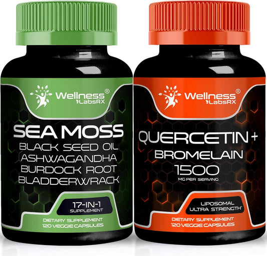 Quercetin with Bromelain Irish Sea Capsules for Immune Support
