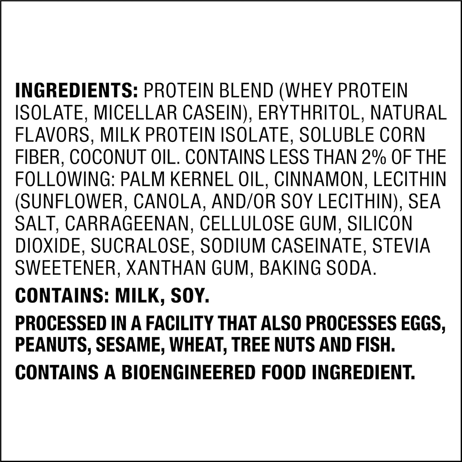 Quest Nutrition Cinnamon Crunch Protein Powder - 20g Protein, 2g Net Carb, Gluten Free - 1.6lb, 24 Servings