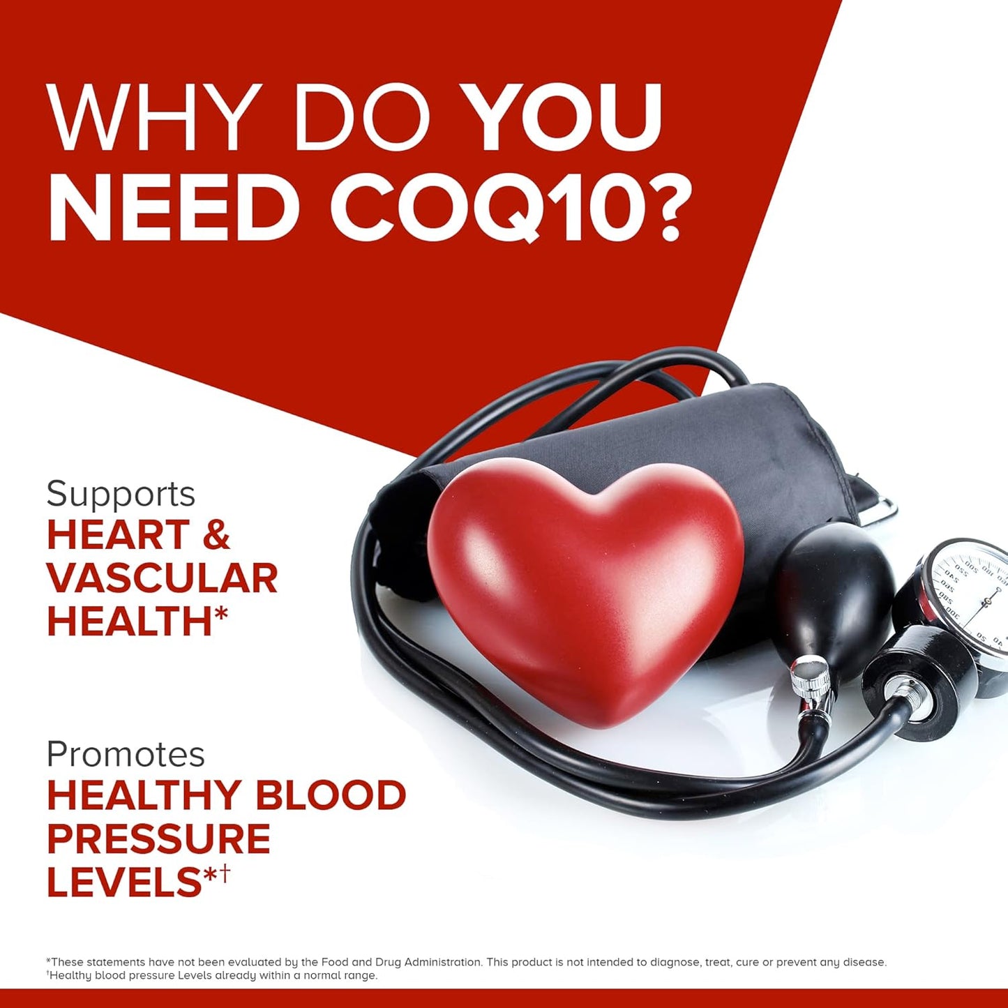 Qunol CoQ10 100mg Softgels for Improved Absorption - Antioxidant Supplement for Heart Health - 120 Count (2 Month Supply)