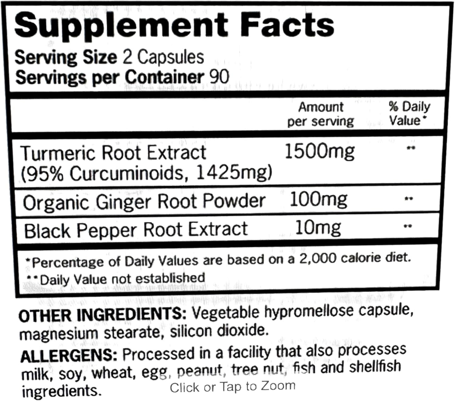 Qunol Turmeric Curcumin 1500mg with Black Pepper & Ginger, 95% Curcuminoids, Enhanced Absorption, 180 Capsules for Healthy Inflammation