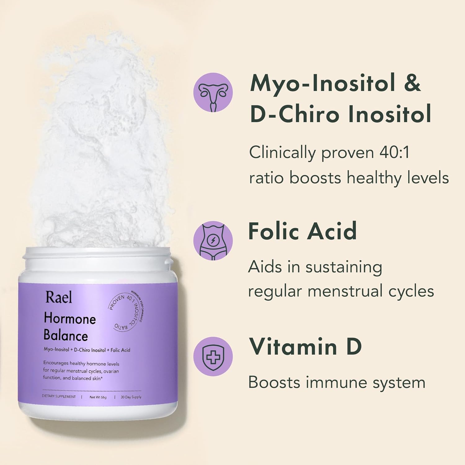 Rael Bundle - Pimple Patches & Hormone Balance Supplement for Women (96 Patches, 30 Day Supply)