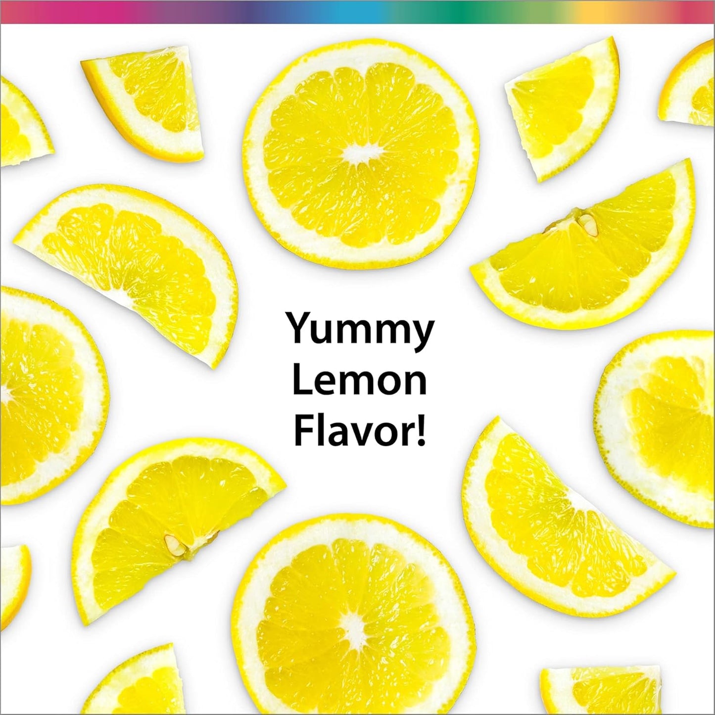 Rainbow Light Sunny Gummies Vitamin D3 1000 IU - Family-Friendly Chewables for Bone and Muscle Health, Immunity Support - Soy-Free, Gluten-Free - Sour Lemon Flavor, 50 Gummy Drops
