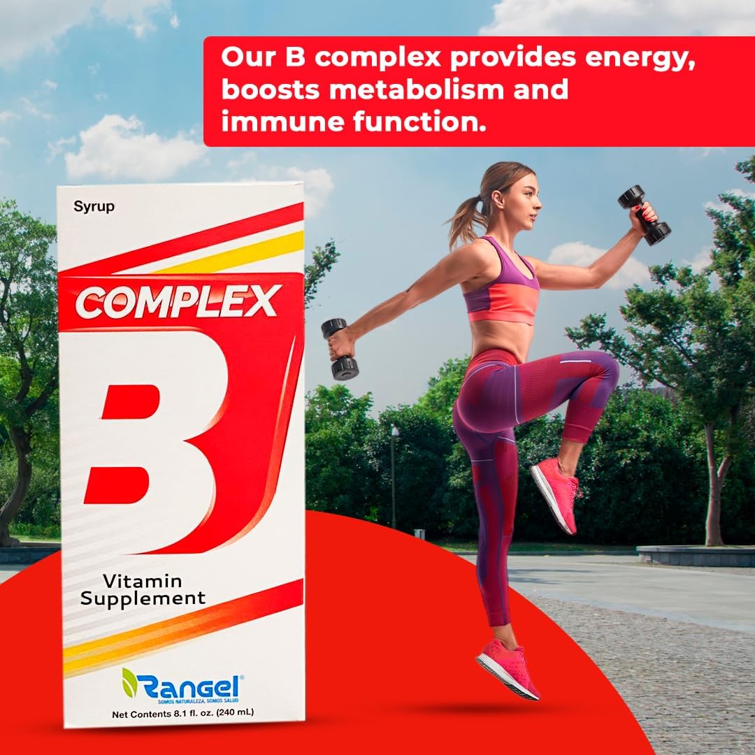 Rangel Complex B Vitamin Supplement, 8.1 Fl Oz Liquid - Yellow Color