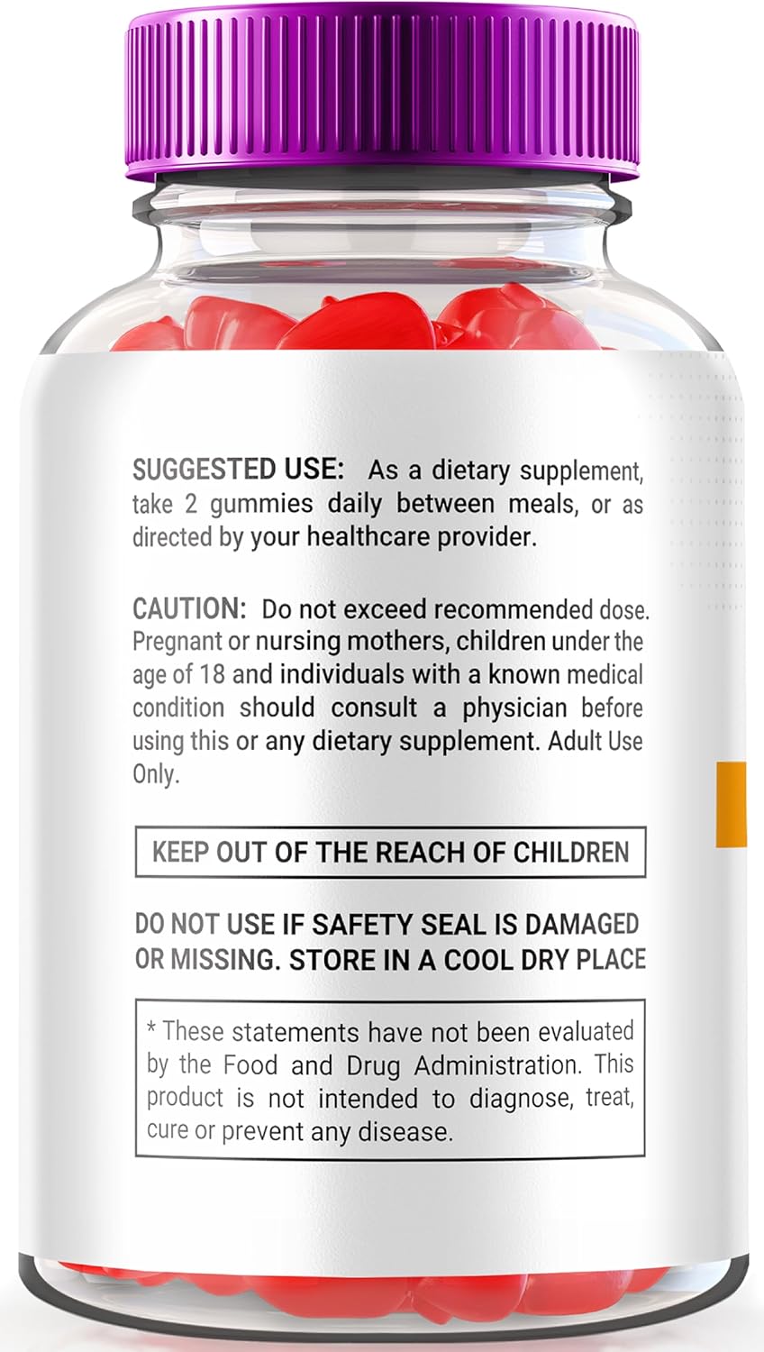Rapid Ripped Keto ACV Gummies - Maximum Strength 1000 MG Keto Vitamins with All Natural Apple Cider Vinegar - 60 Gummies