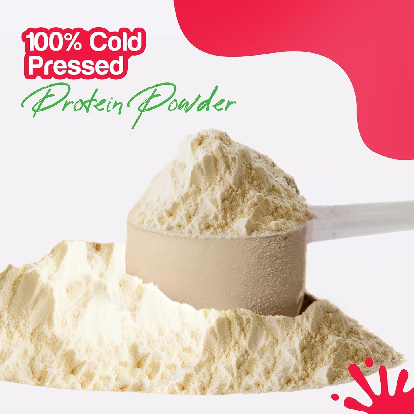 Raw Cold-Pressed Watermelon Seed Protein Powder - Single-Ingredient Unflavored Protein for Shakes or Baking