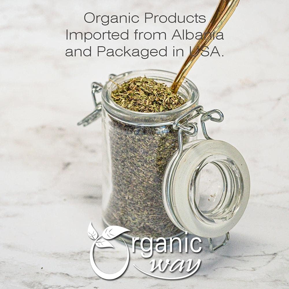 Raw Organic Stevia Leaf Cut & Sifted from India - Kosher, USDA Certified, Non-GMO, Gluten Free - Natural Sweetener - Heavy Metal Tested (1/2LBS)