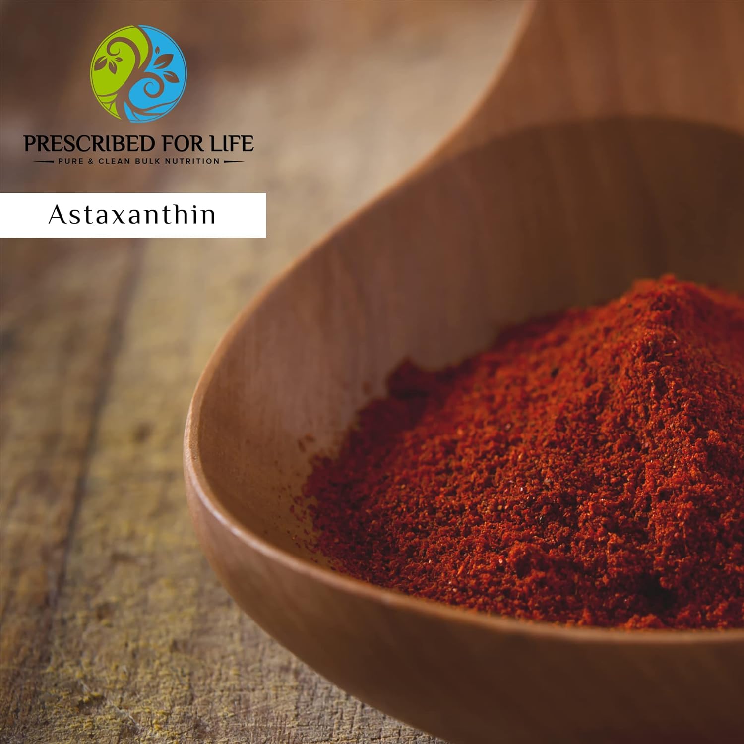 Red Algae Astaxanthin Powder 1% - Eye & Joint Support, Antioxidant Supplement (4oz)