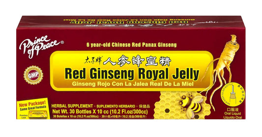 Red Ginseng Royal Jelly Vials by Prince of Peace - Pack of 30
