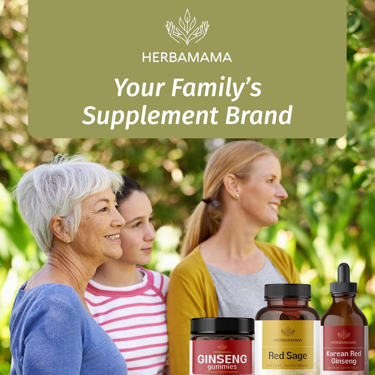 Red Sage and Turmeric Bundle: 1200 mg Capsules & 2 fl oz Drops - Vegan, Non-GMO, Sugar & Alcohol-Free - 2 Pack