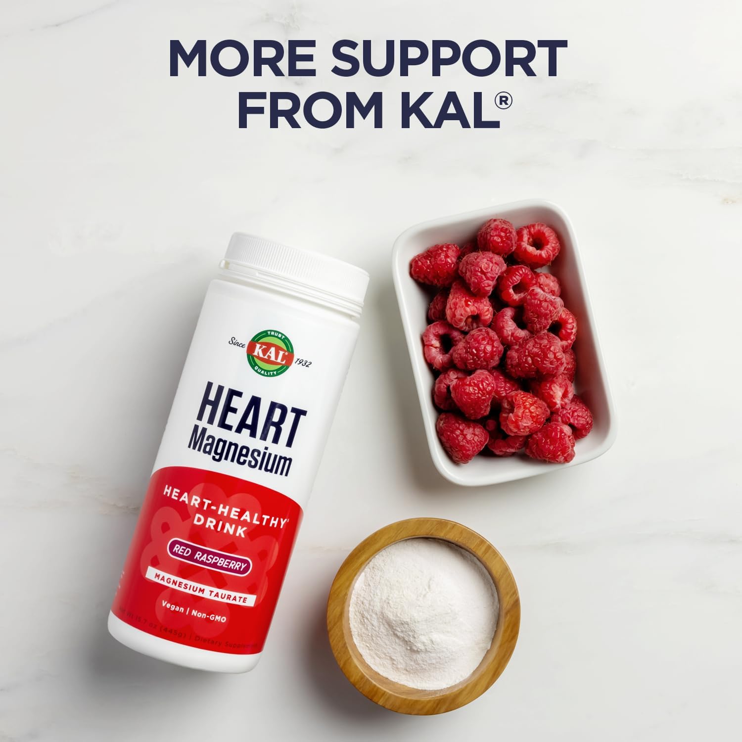 Red Yeast Rice Supplement 1200 Mg - 60 Capsules by KAL