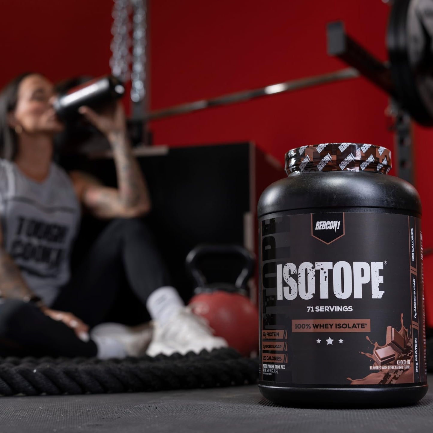 REDCON1 Isotope Peanut Butter Chocolate Whey Isolate: Keto-Friendly, Low Carb, Zero Sugar (30 Servings)