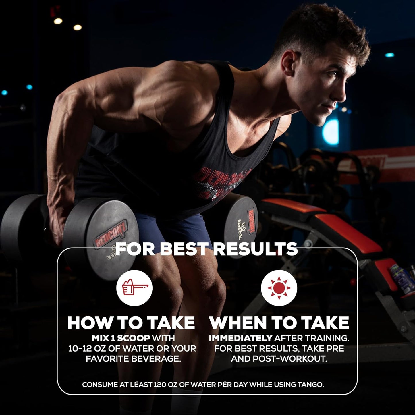 REDCON1 Tango Tiger's Blood Creatine Powder - Sugar Free & Keto Friendly with Betaine Anhydrous for Muscle Strength (30 Servings)