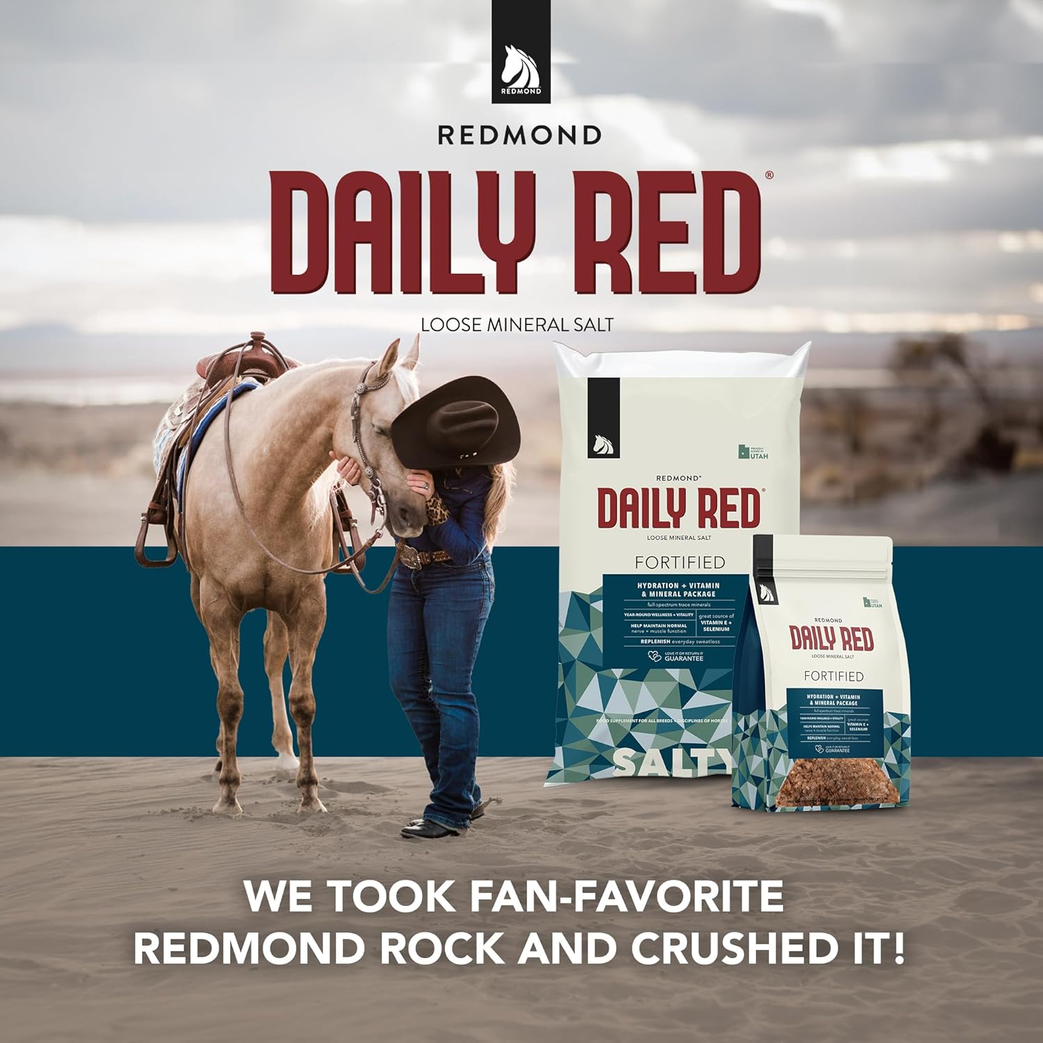 Redmond Daily Red Horse Vitamins and Minerals Supplement - Boost Equine Health and Performance - BoostGo Australia