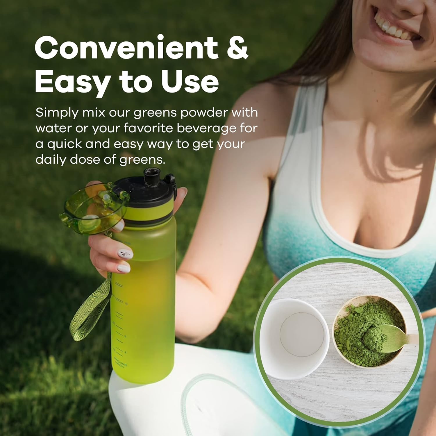 Red's Kitchen Sink Daily Greens Superfood Powder with Maca Root, Spirulina, Chlorella - Fruity, Veggie, & Leafy Greens Mix (200g)