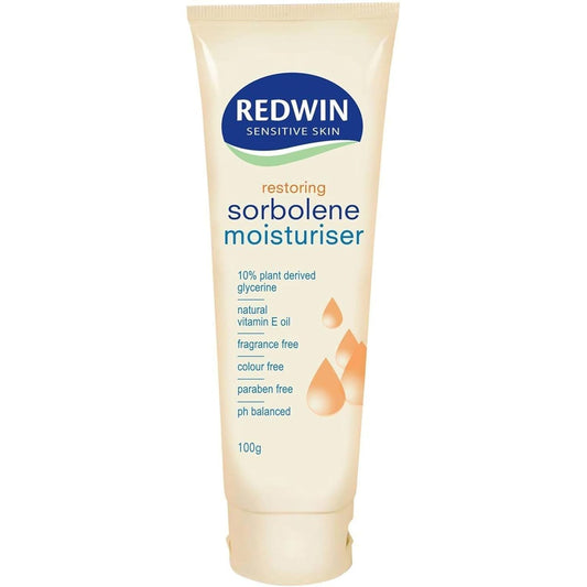 Redwin Sorbolene Cream 100g Enriched with Vitamin E for Hydrated Skin