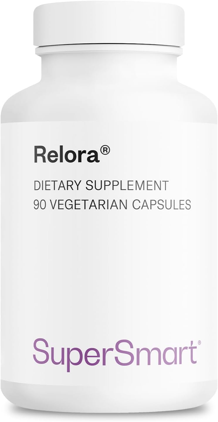 Relora 750mg Daily Supplement - Magnolia & Phellodendron Extract - Non-GMO, Gluten-Free - 90 Capsules