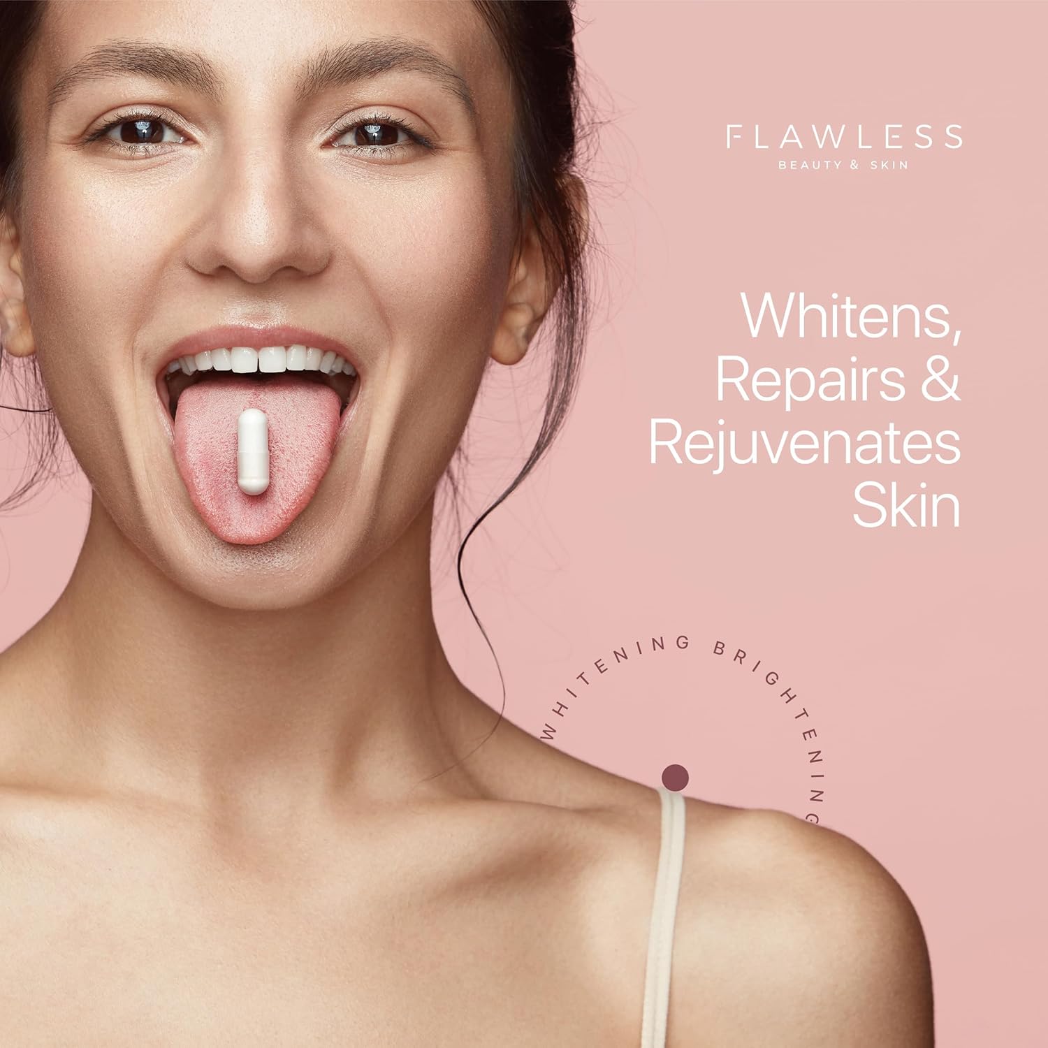 Relumins Advance White Active Glutathione Complex Capsules - Skin Brightening Formula with 6X Boosters - Pack of 600 Capsules