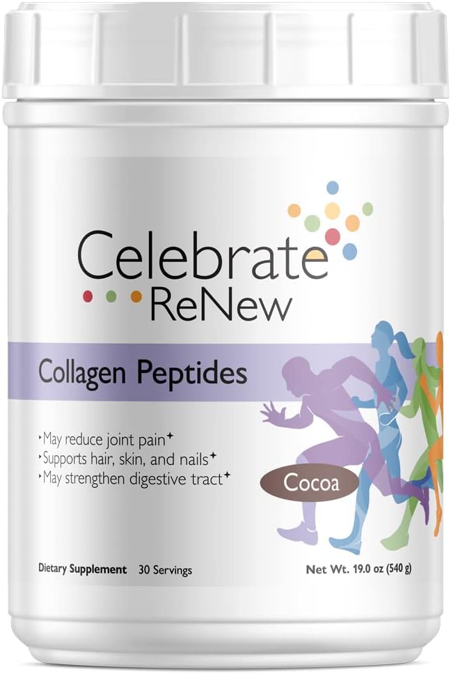 Renew Collagen Peptides Cocoa Supplement - 30 Servings from Celebrate Bariatric