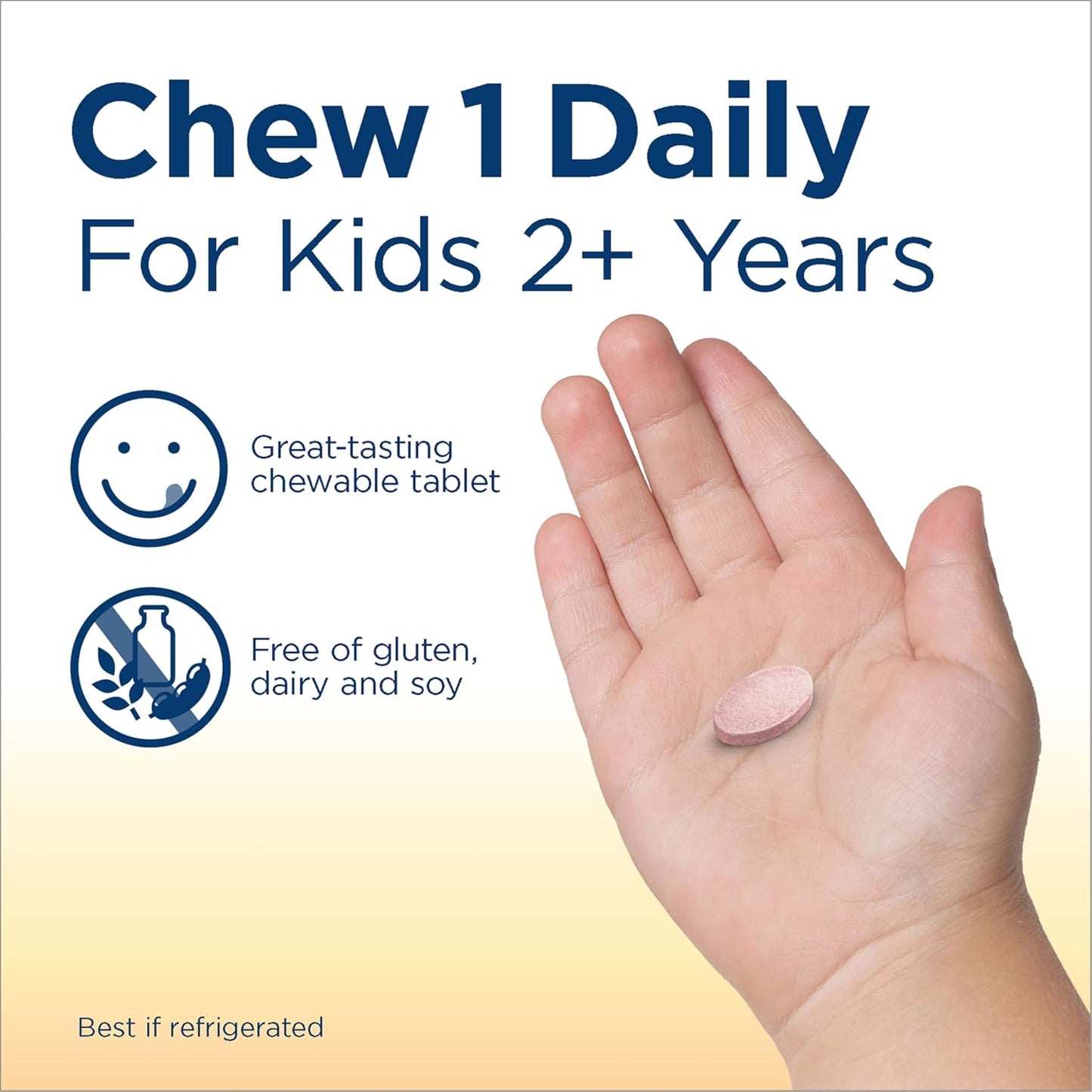 Renew Life Kids Raspberry Probiotic Gummies with Prebiotics - 30 Gummies for Digestive & Immune Health