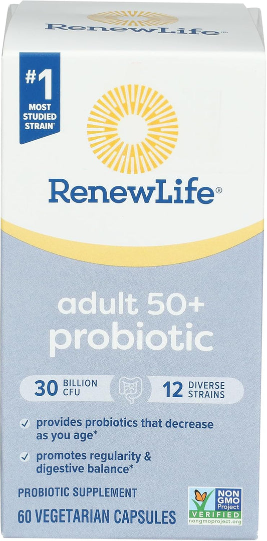 Renew Life Probiotic with 30 Billion Live Cultures and Ultra-Flora Formula