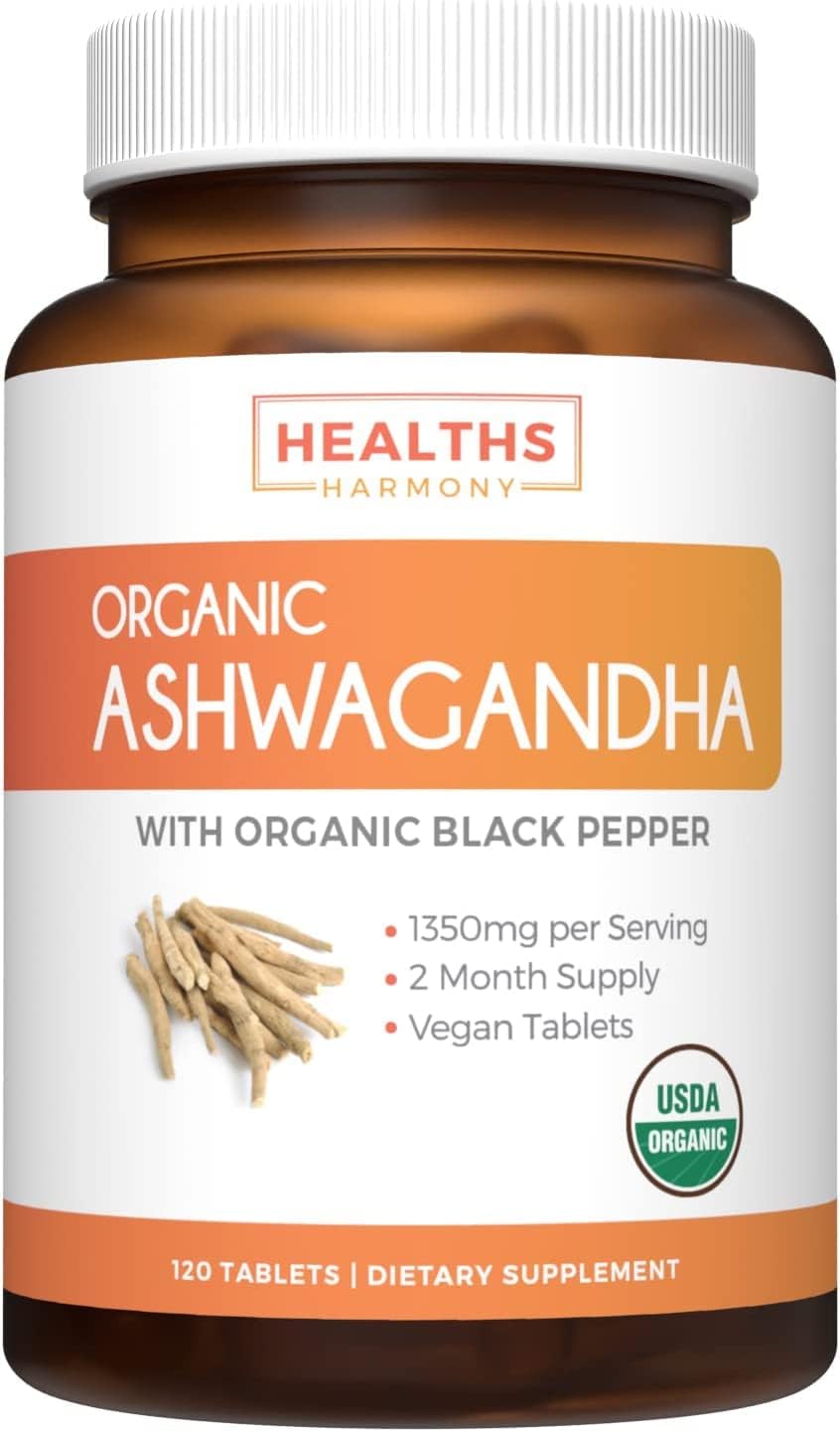 Renew & Recharge Bundle: Black Seed Oil & Organic Ashwagandha - 120 Soft-gel Capsules + 120 Tablets - Non-GMO & Vegetarian