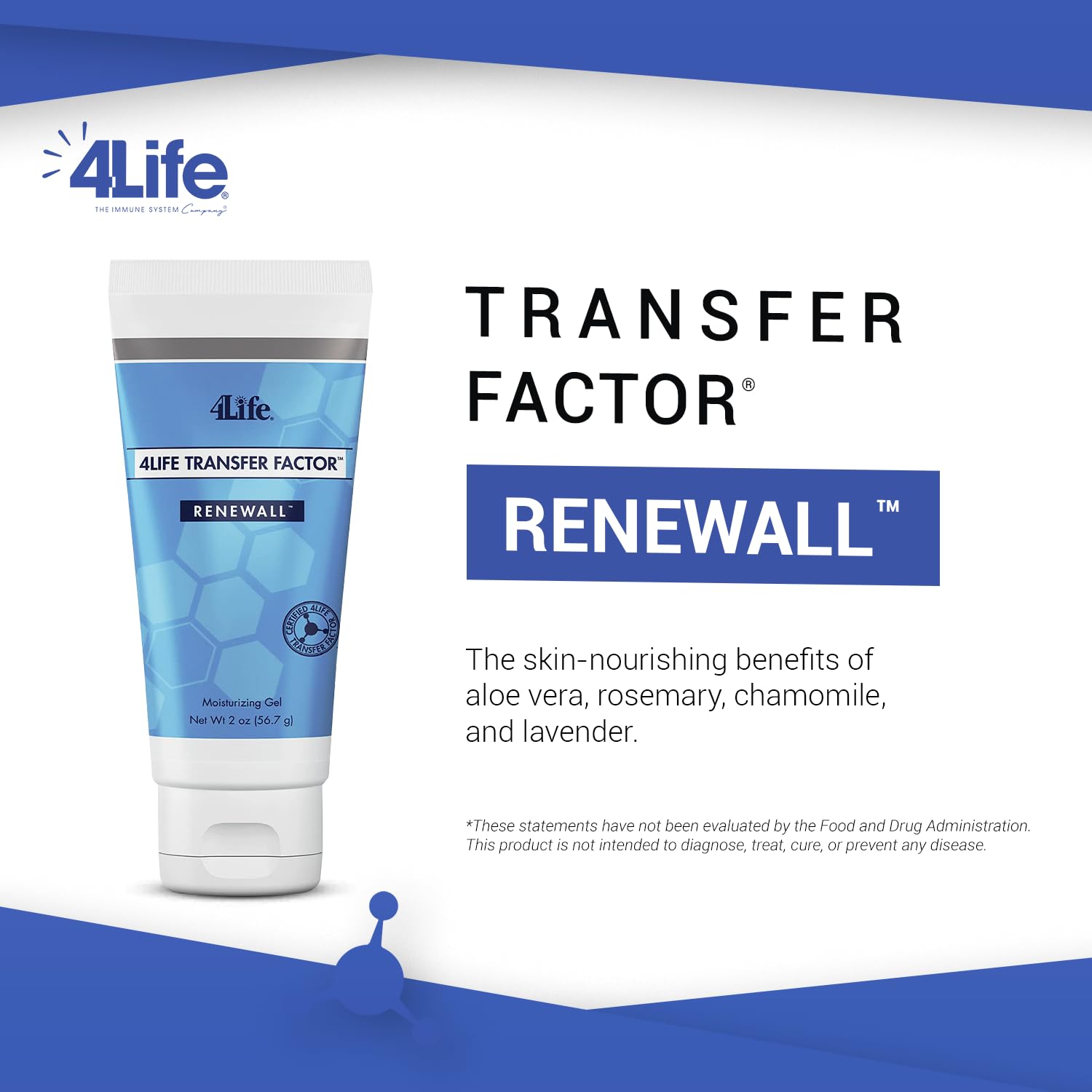 RenewAll Gel: Skin Care with Aloe Vera, Lavender, Eucalyptus, and Rosemary - 2oz