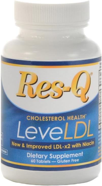 Res-Q LeveLDL: Advanced Formula with Niacin for Lowering LDL Cholesterol Levels