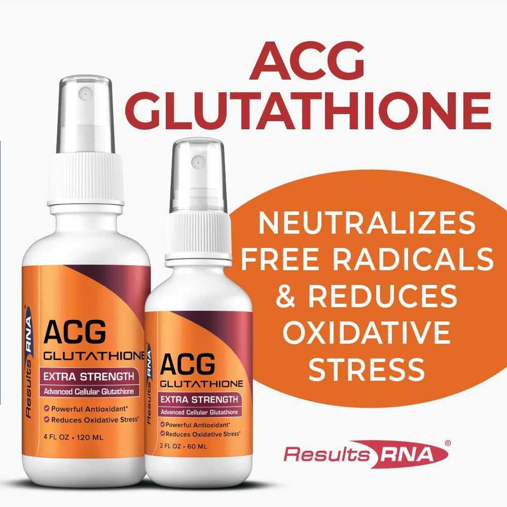 Results RNA Ultimate Body Detox Extra Strength System - ACS 200 Silver, ACZ Zeolite, ACG Glutathione for Immunity Boost & Oxidative Stress Reduction