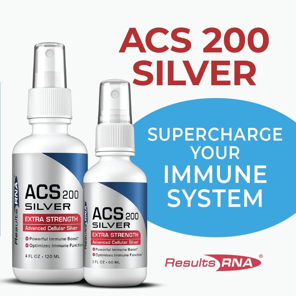 Results RNA Ultimate Body Detox Extra Strength System - ACS 200 Silver, ACZ Zeolite, ACG Glutathione for Immunity Boost & Oxidative Stress Reduction