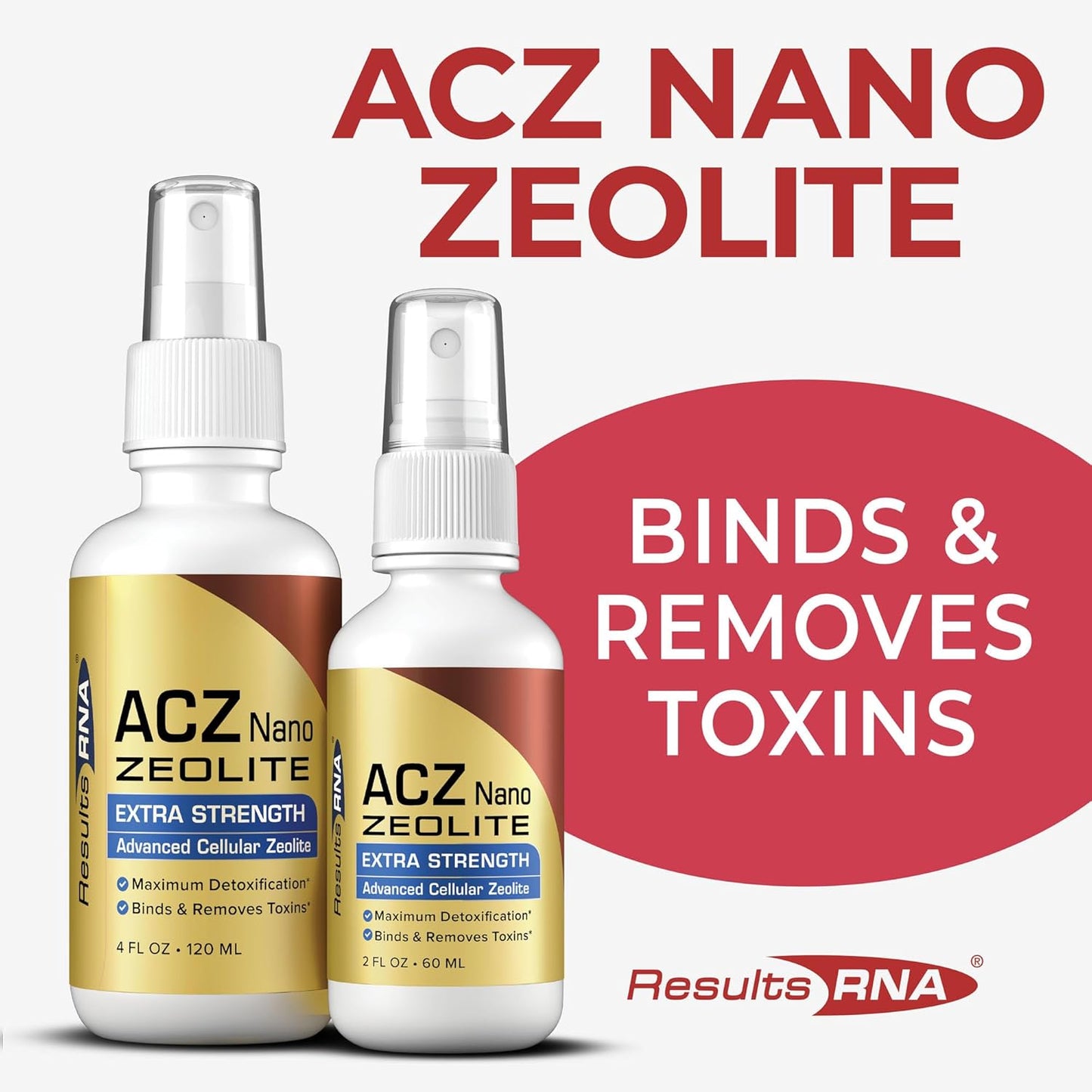 Results RNA Ultimate Immune Support System: ACS 200 Silver, ACZ Nano Zeolite, ACG Glutathione, ACN Neuro - Doctors' Recommended Advanced Immune Support