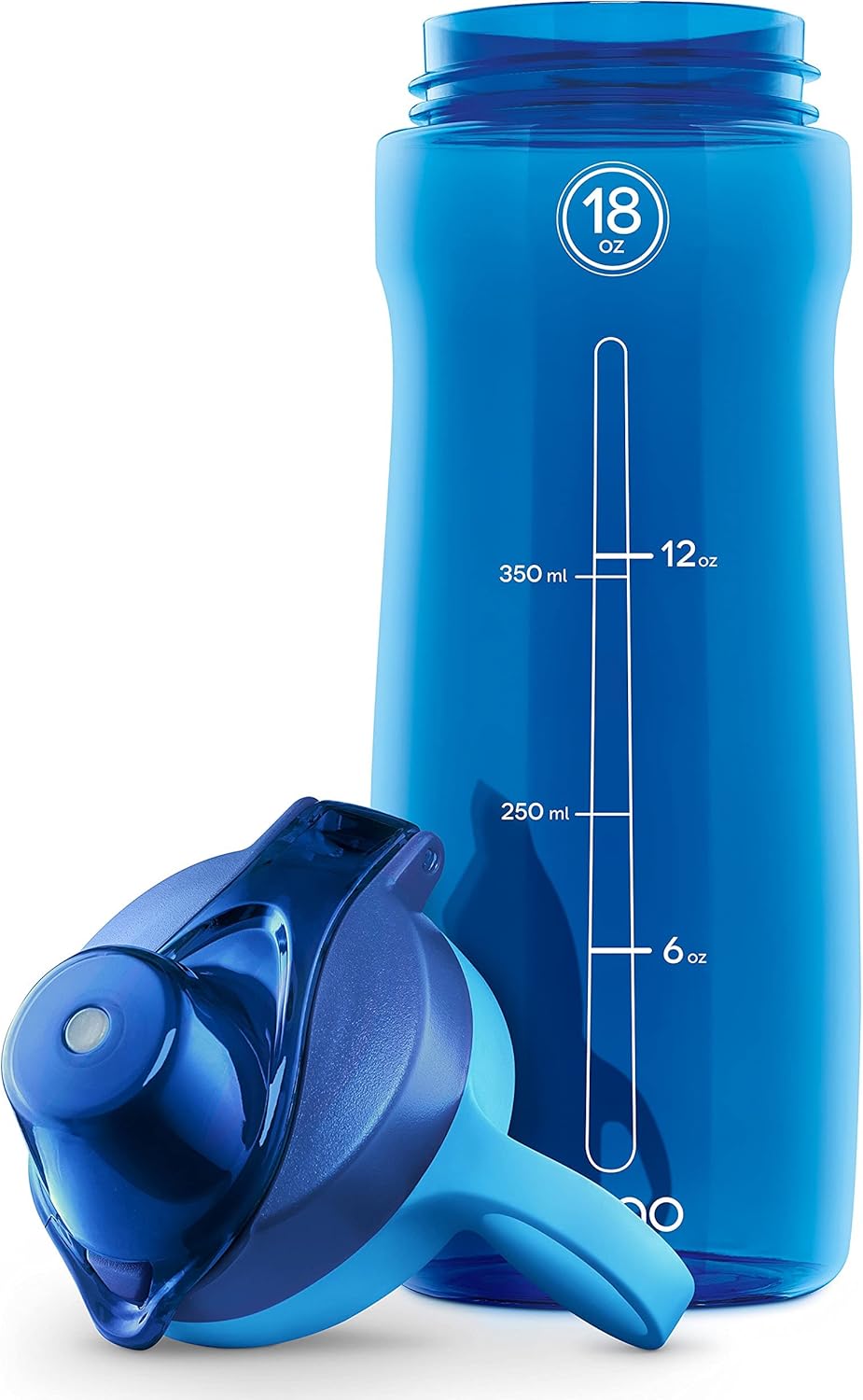 Reusable BPA-Free Plastic Water Bottle with Chug Lid, Carry Handle, and Dishwasher Safe Design - Ideal for Travel, School, Outdoors, Gym - Available in Various Sizes (18oz, 32oz, 40oz, 64oz)