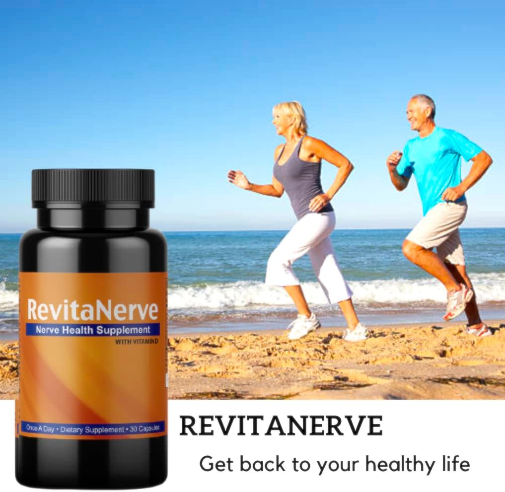 RevitaNerve Neuropathy Nerve Support Supplement for Nerve Discomfort - 30 Count, Once Daily Relief for Nerve Aches