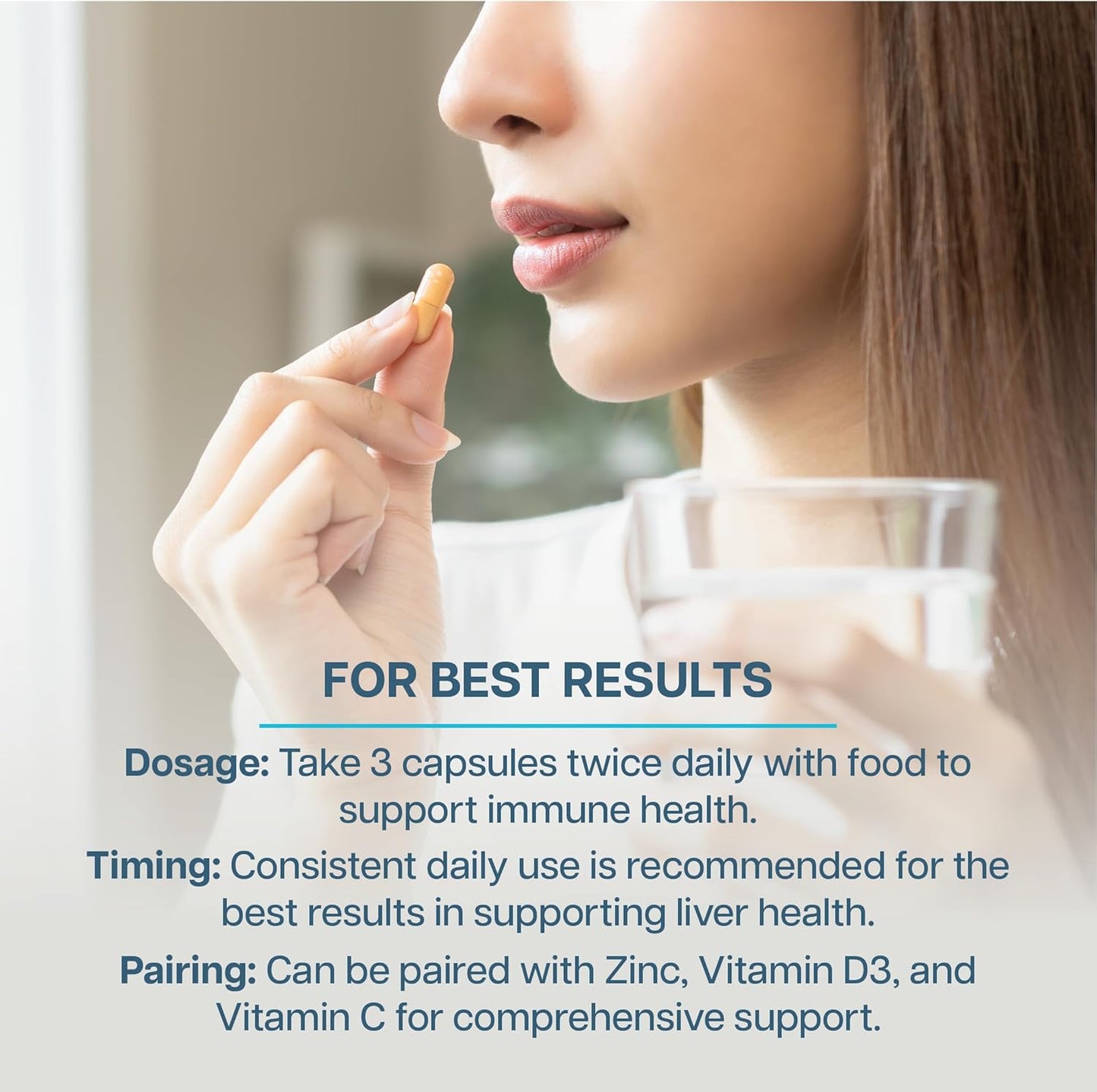 Revive MD Immune Defense Capsules - Vitamin C, Zinc, Elderberry - Vegan & Gluten-Free - 180 Vegetarian Capsules