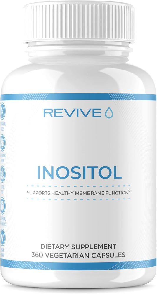 Revive MD Inositol Supplement - Promotes Healthy Membrane Function (360 Vegan Caps)