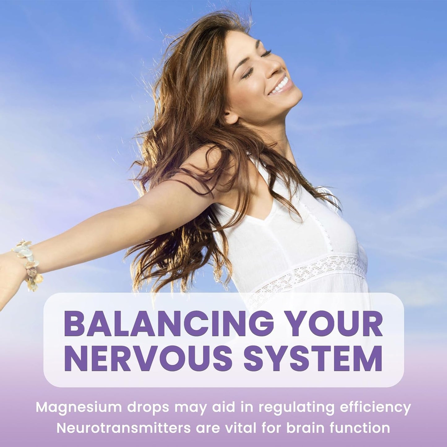 Revolutionary 2 Pack Magnesium Liquid Drops with Potassium, Omega3, L-Theanine & Ashwagandha, Sleep Aid & Heart Health, Grape Flavor
