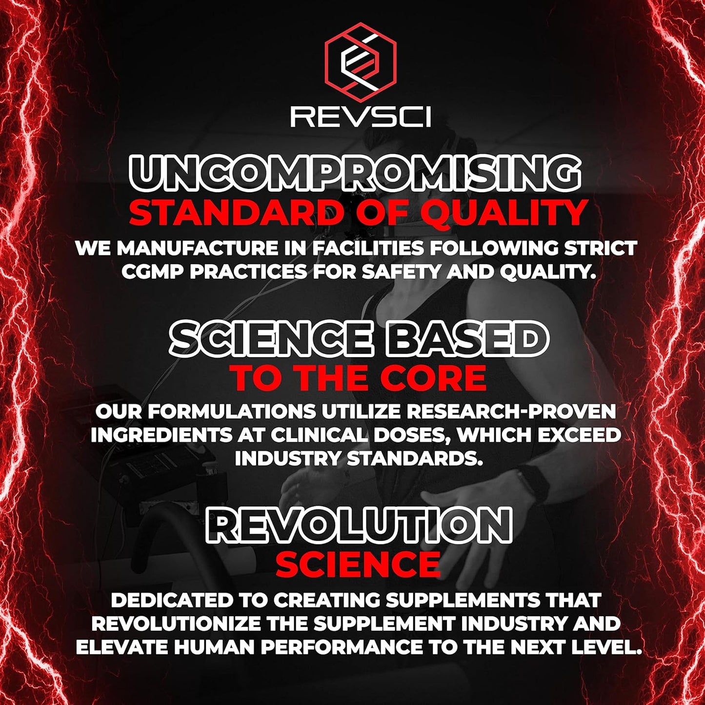 REVSCI Regains Starter Pack: HGH Supplements for Men & Women, Anabolic Muscle Builder, Post-Workout Recovery, 30 Protein Pills