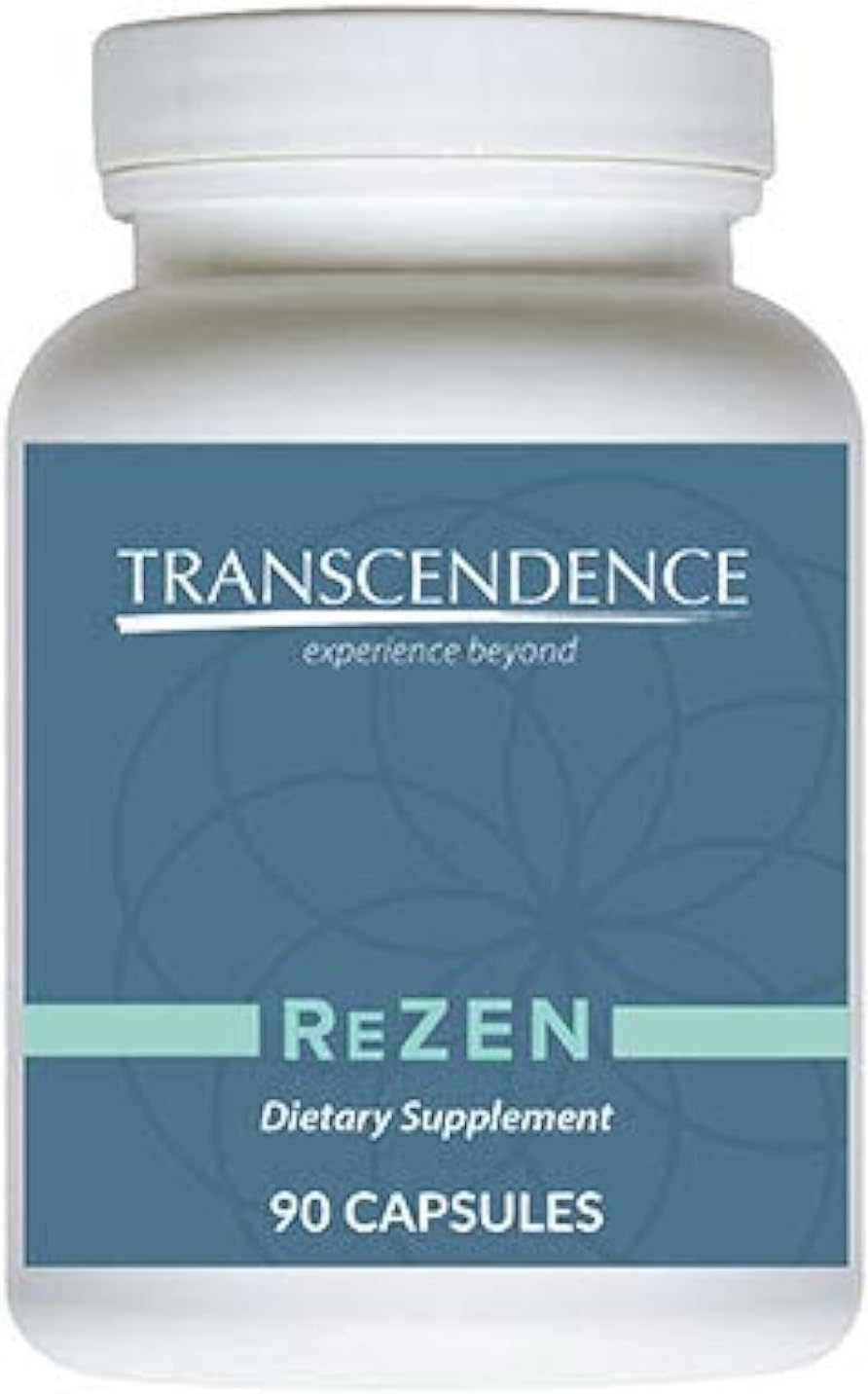 ReZEN Enzyme Blend Supplement with Vitamin B6 for Healthy Nervous System Support, 90 Capsules