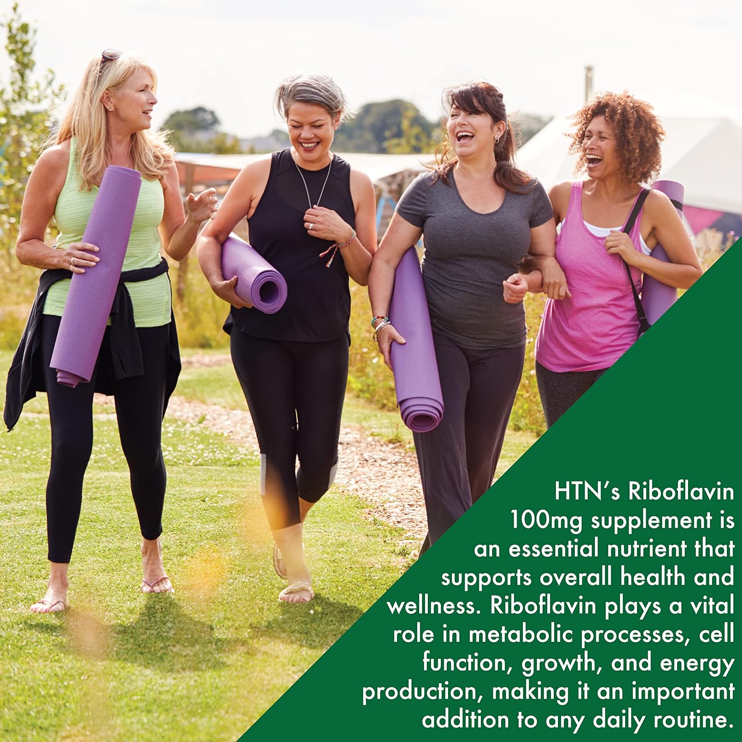 Riboflavin 100mg Vitamin B2 100 Vegecaps for Healthy Energy & Metabolism - Non-GMO & Hypoallergenic