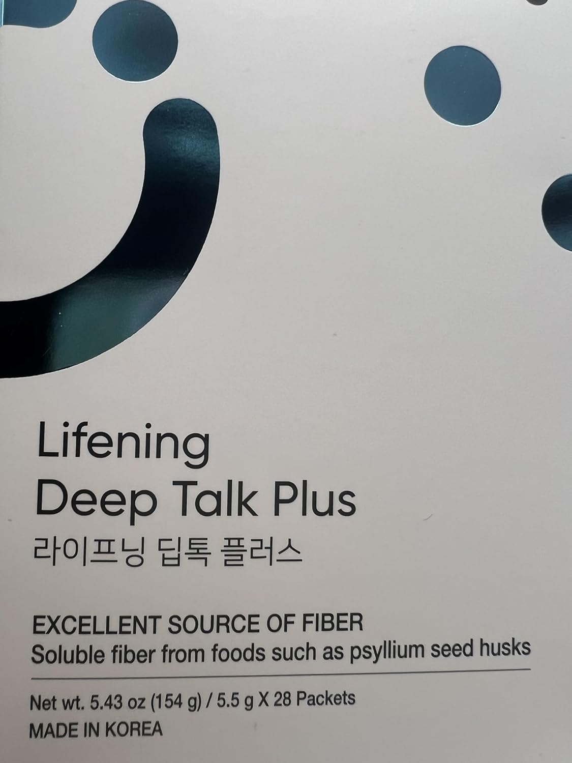 Riman Lifening Deep Talk Plus Dietary Supplement Packets for 28-Day Supply