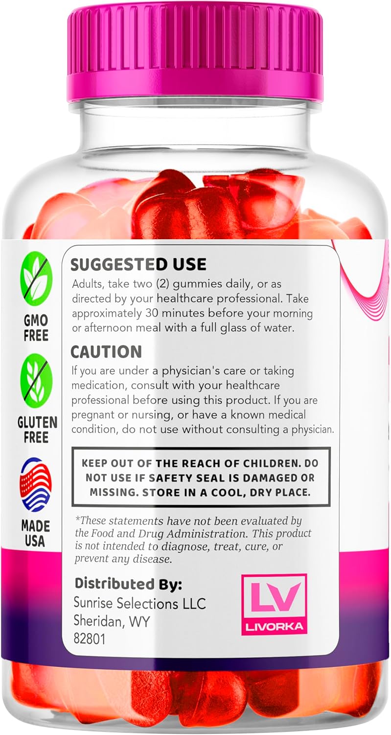 Ripped Results Keto Gummies 2 Pack - 120 Gummies, 1050 MG, ACV Infused - 2 Months Supply