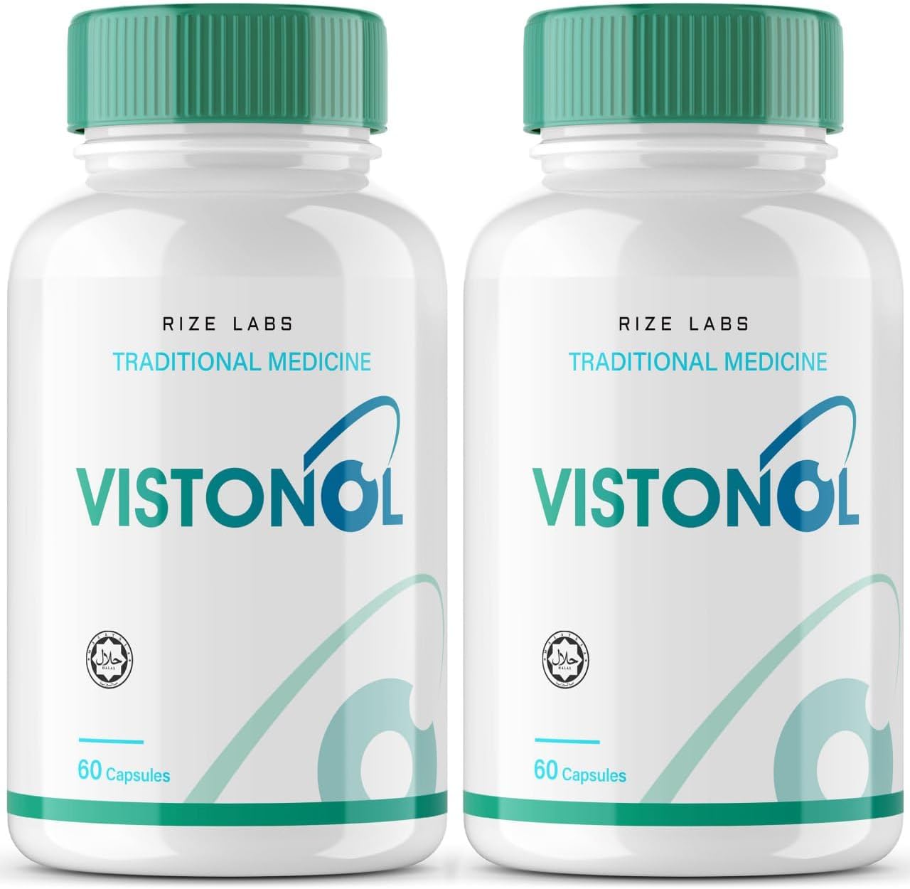 Rize Labs Vistonol Vision Supplement - Natural Capsules for Rapid Vision Improvement, Focus Support, Healthy Eye Functions - 120 Caps