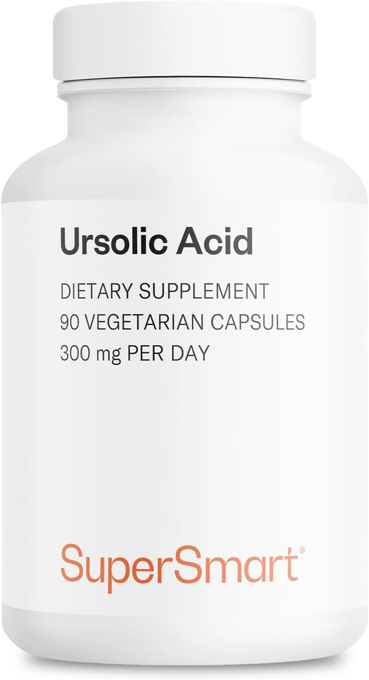 Rosemary Leaf Extract Supplement with 300mg Ursolic Acid Daily - Non-GMO, Gluten Free - 90 Vcaps