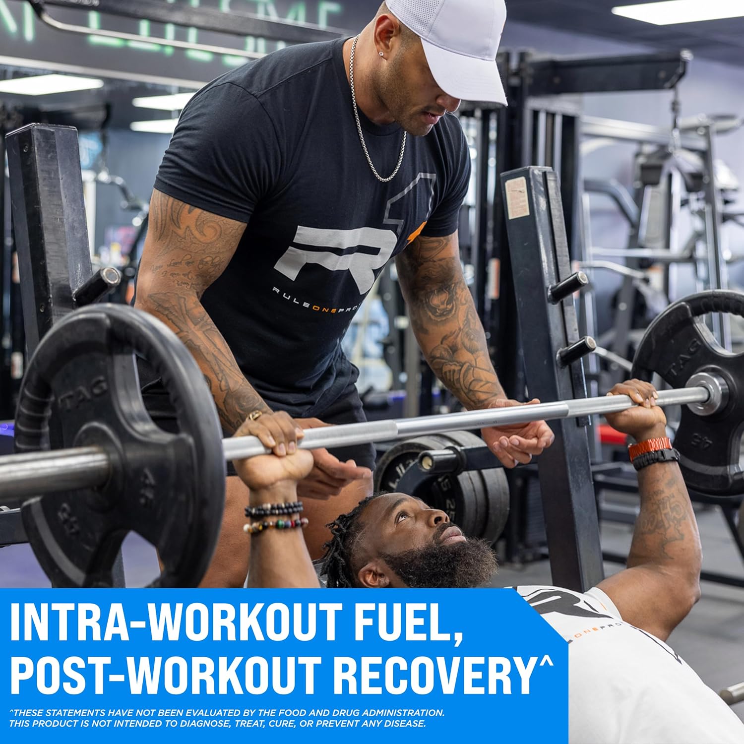 Rule 1 Active BCAA Supplement - Performance, Hydration, Recovery Support - 5g BCAAs + Electrolytes, L-Glutamine, Citrulline - Fruit Punch Flavor - 30 Servings